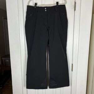 Fera Stretch Insulted/Lined Black Snowboarding Ski Pants